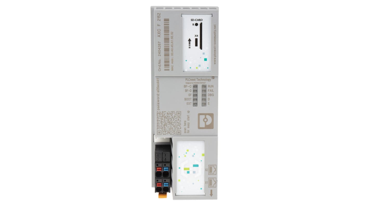 Controlador lógico Phoenix Contact PLCnext, comunicación Ethernet