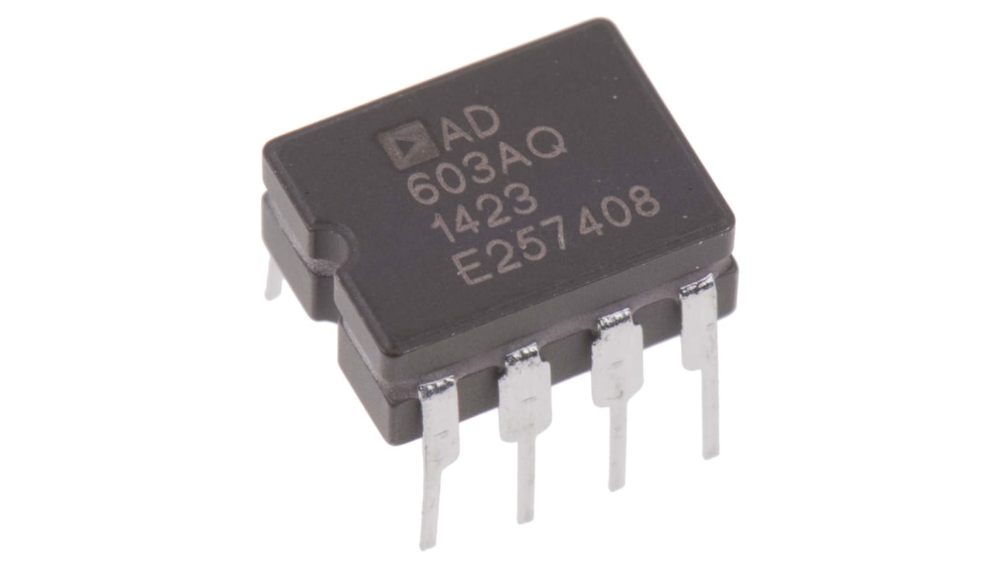 AD603AQ Analog Devices, Controlled Voltage Amplifier 8-Pin CDIP