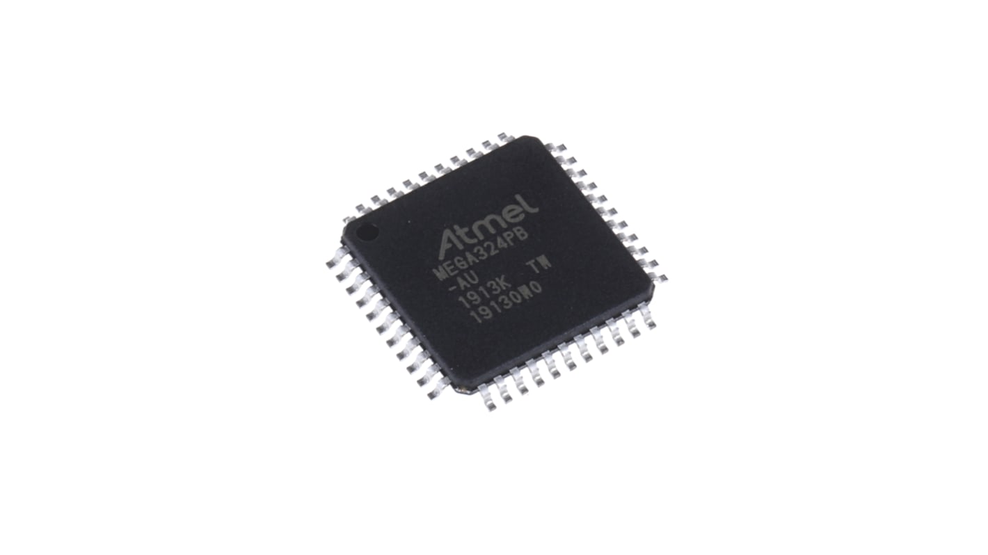 Microchip Mikrocontroller ATmega AVR 8bit SMD 32 KB TQFP 44-Pin 20MHz 2 KB RAM