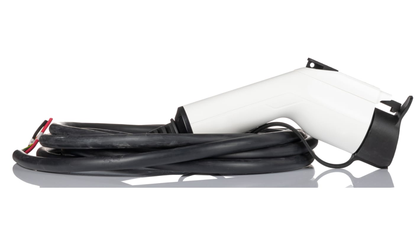 RS PRO 16 A Mode 3, Type 1, EV Charging Cable 5m