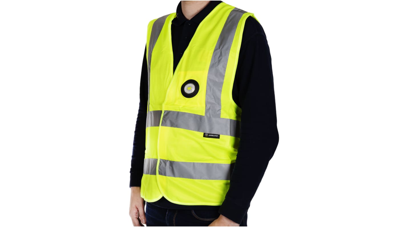 Gilet alta visibilità Giallo Unilite, XL