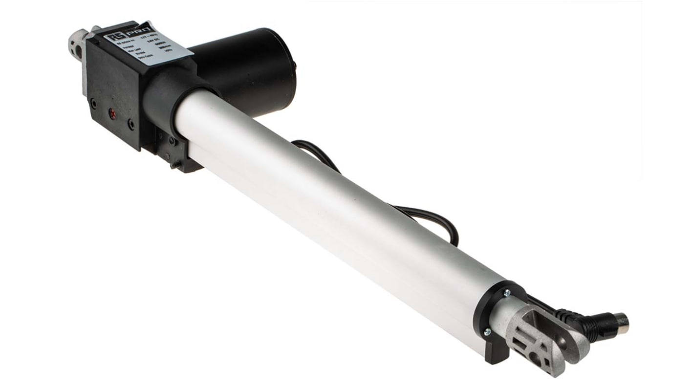 RS PRO Micro Linear Actuator, 300mm, 24V dc, 4000N, 4.2mm/s