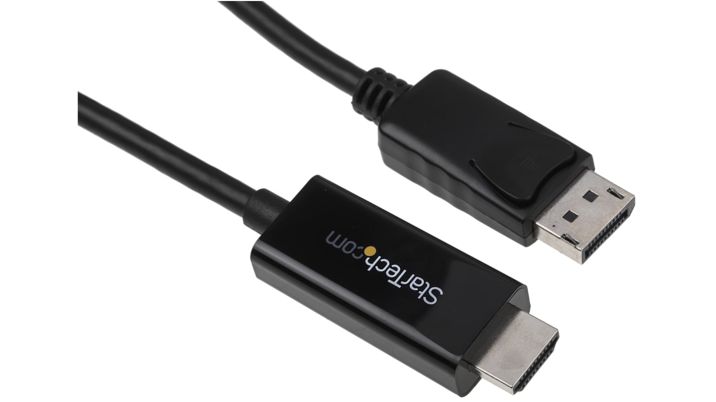StarTech.com DisplayPort to HDMI Adapter, 2m Length - 3840 x 2160 Maximum Resolution