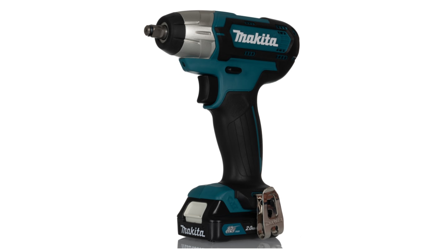 Makita 3/8 in 12V, 2Ah Impact Wrench, UK Plug