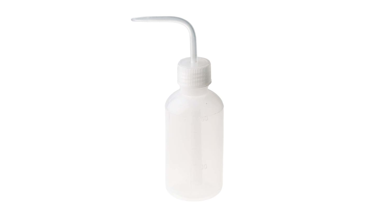 RS PRO 250ml LDPE Narrow Neck Wash Bottle