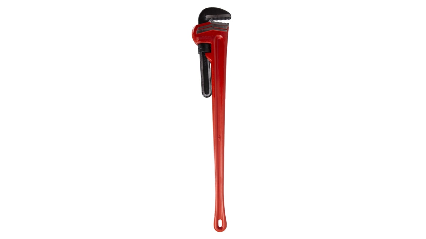 Ega-Master Pipe Wrench, 1219.2 mm Overall, 152.4mm Jaw Capacity, Metal Handle