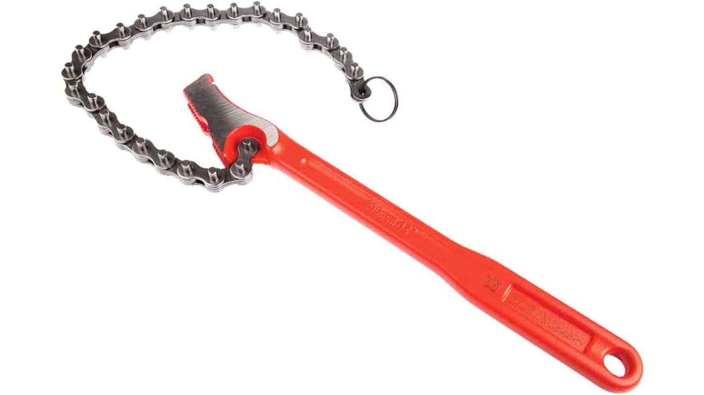 Ega-Master Strap Wrench, 300 mm Overall, 300mm Jaw Capacity, Metal Handle