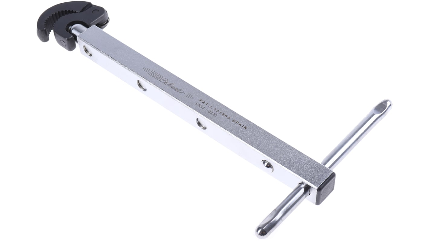 Ega-Master Schraubenschlüssel Rohrzange, Metall Griff, Backenweite 32mm, / Länge 460,0 mm