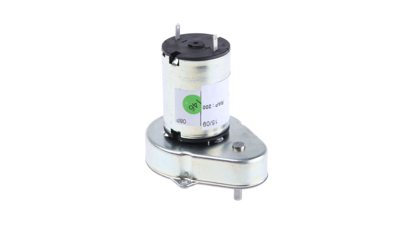 Crouzet Brushed Geared DC Geared Motor, 3 W, 24 V dc, 50 Ncm, 22 rpm, 4mm Shaft Diameter