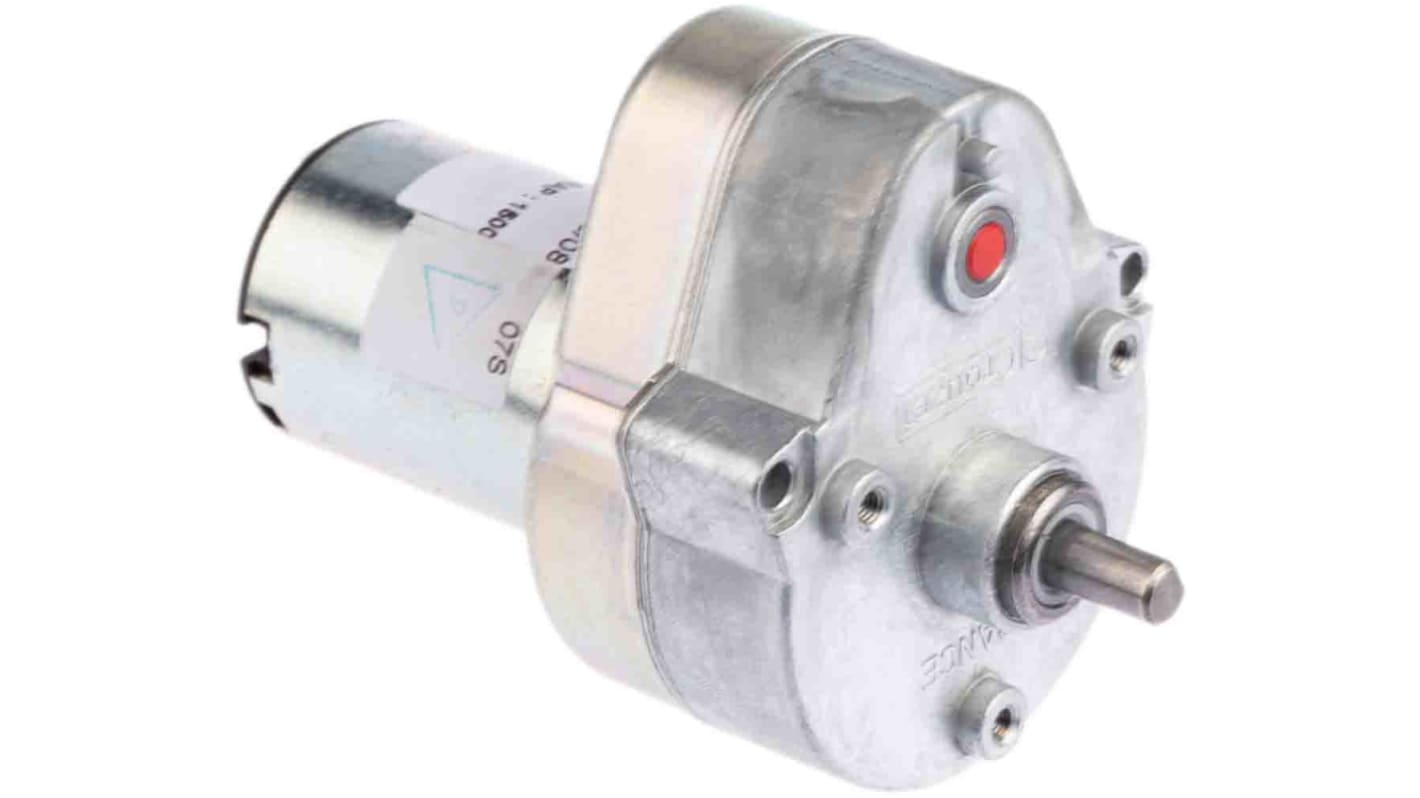 Crouzet Brushed Geared DC Geared Motor, 3 W, 12 V dc, 2 Nm, 2.9 rpm, 6mm Shaft Diameter