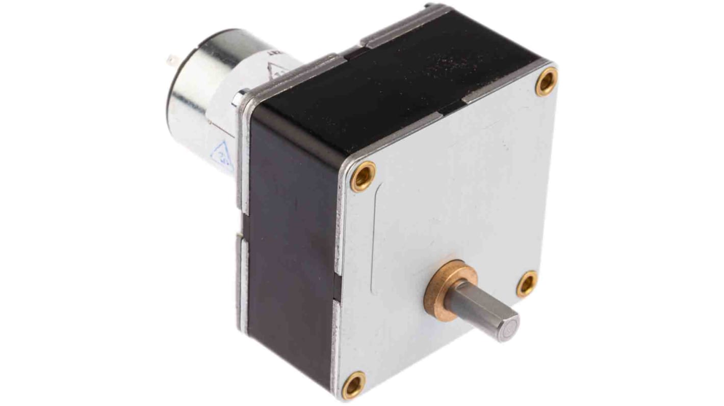 Crouzet Brushed Geared DC Geared Motor, 3 W, 12 V dc, 5 Nm, 8 rpm, 8mm Shaft Diameter