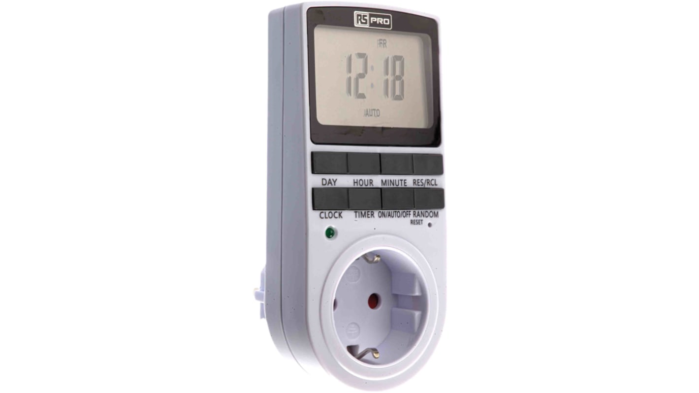 RS PRO Digital Plug In Timer