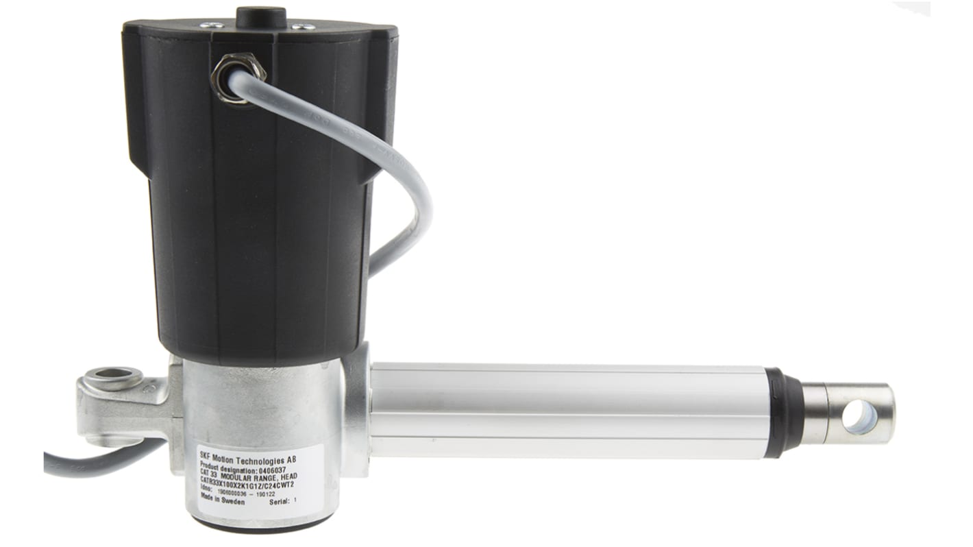 Ewellix Makers in Motion Micro Linear Actuator, 100mm, 24V dc, 3000N, 65mm/s
