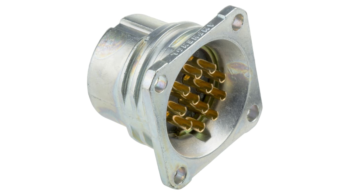 Amphenol Socapex Circular Connector, 12 Contacts, Panel Mount, Socket, Female, SL61 Series