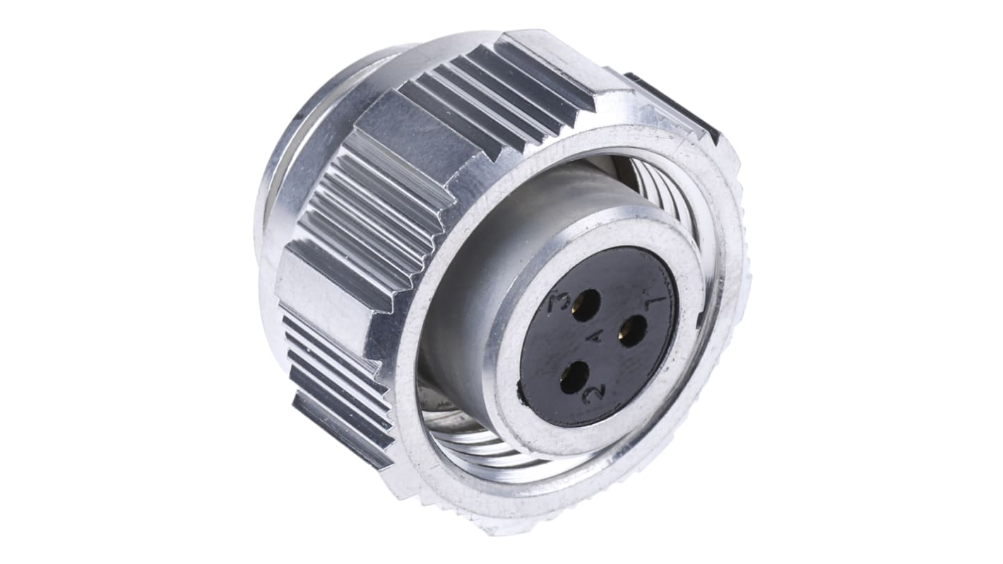 Amphenol Socapex Circular Connector, 3 Contacts, Cable Mount, Socket, Female, SL61 Series