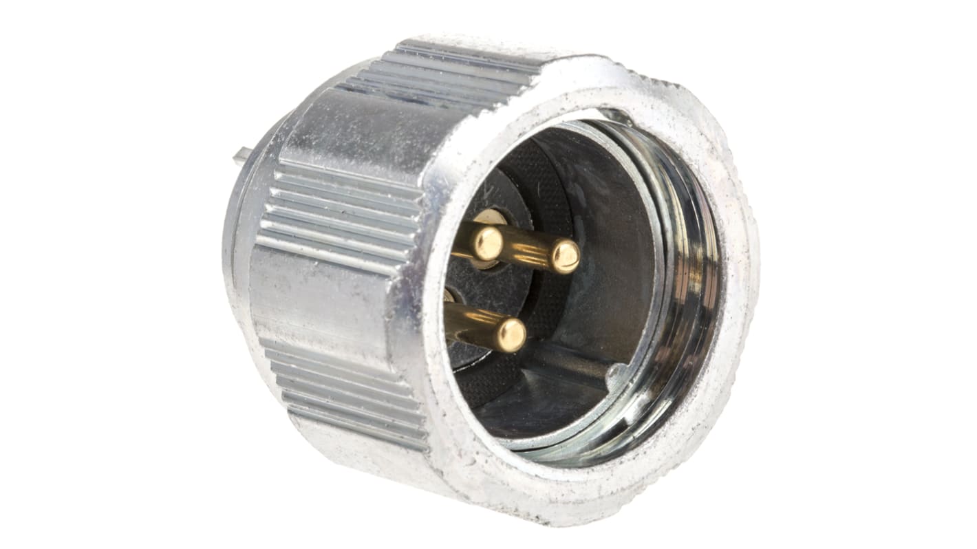 Amphenol Socapex Circular Connector, 3 Contacts, Cable Mount, Plug, Male, SL61 Series