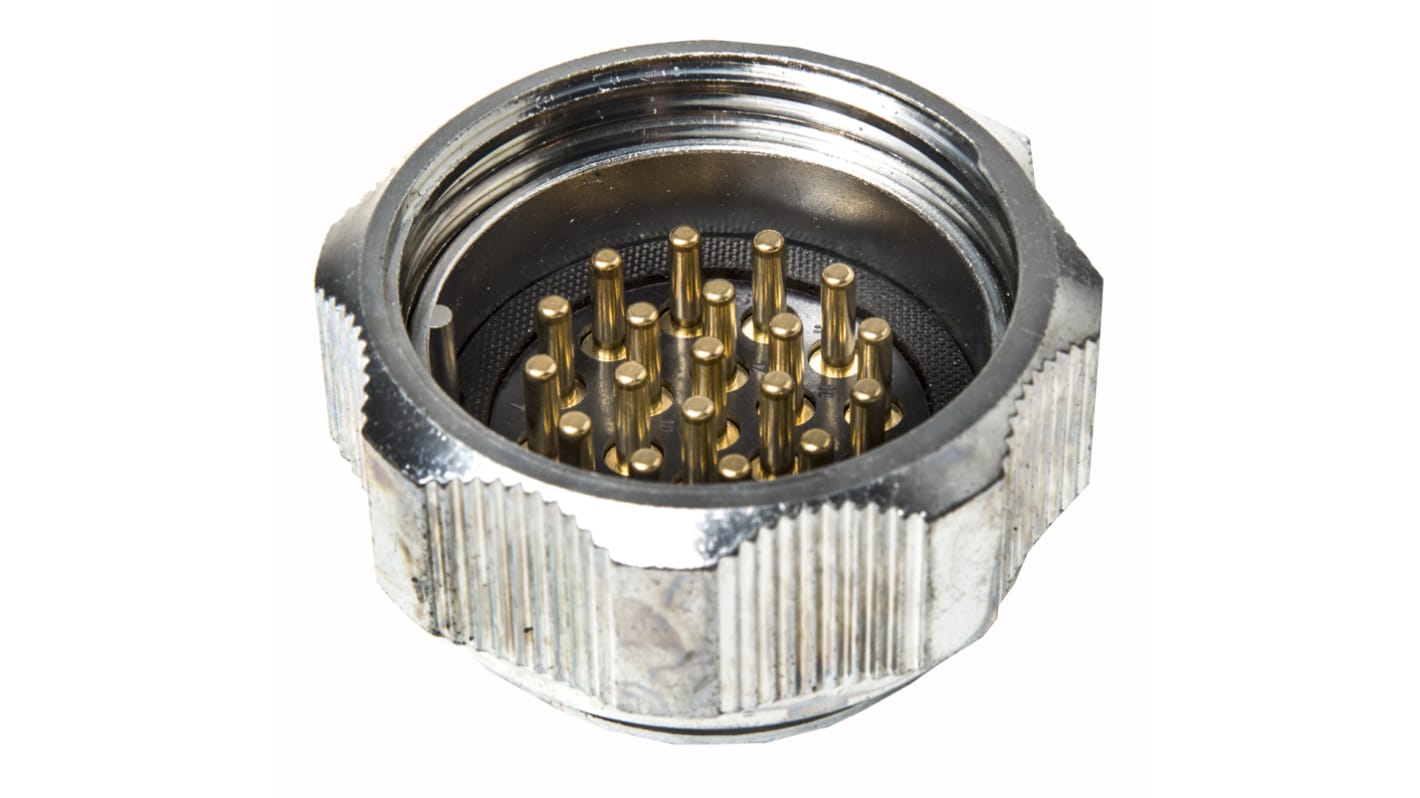 Connettore circolare Amphenol Socapex, maschio, serie SL61, Standard, 19 poli, Montaggio su cavo