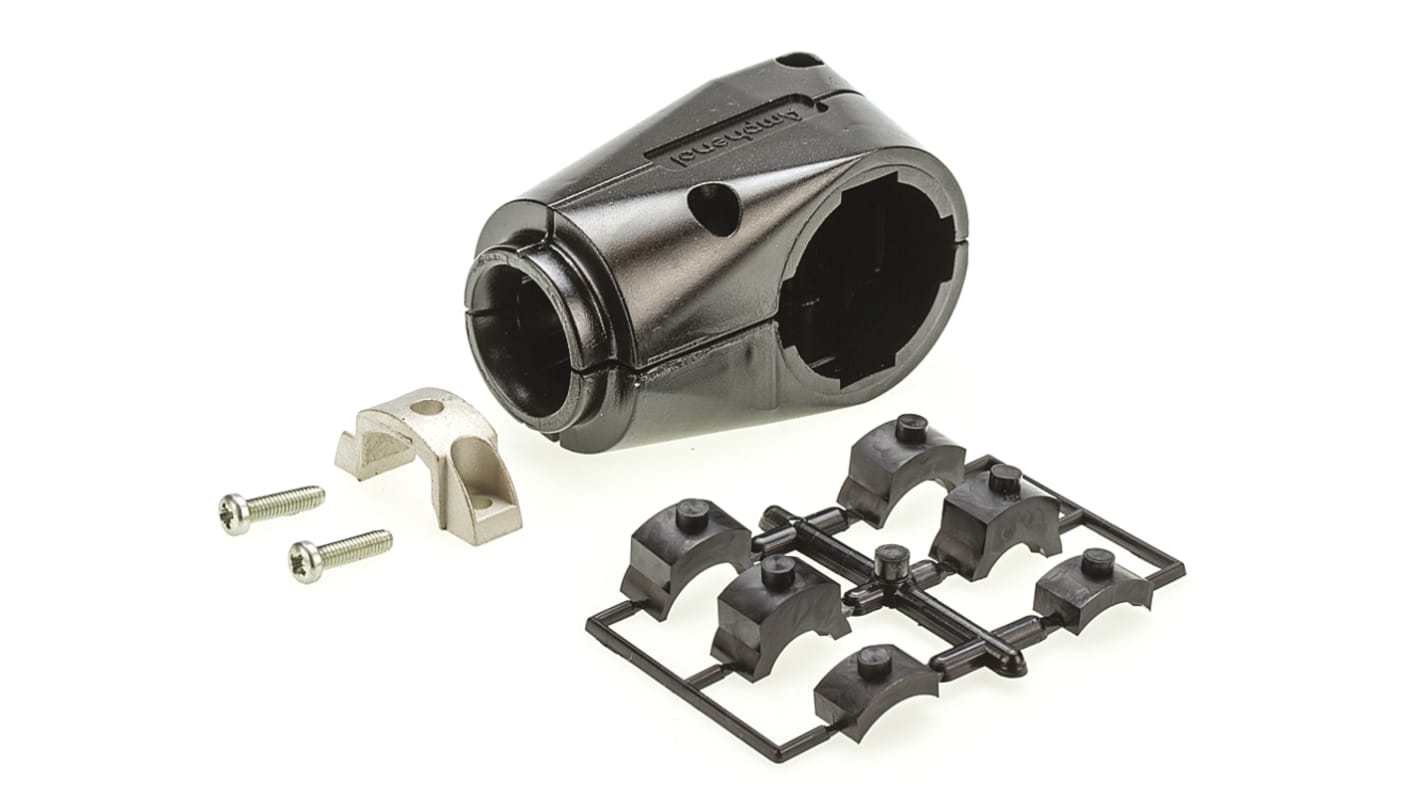 Amphenol Socapex, SL 61Size 30 Right Angle Circular Connector Backshell, For Use With SL1 Series