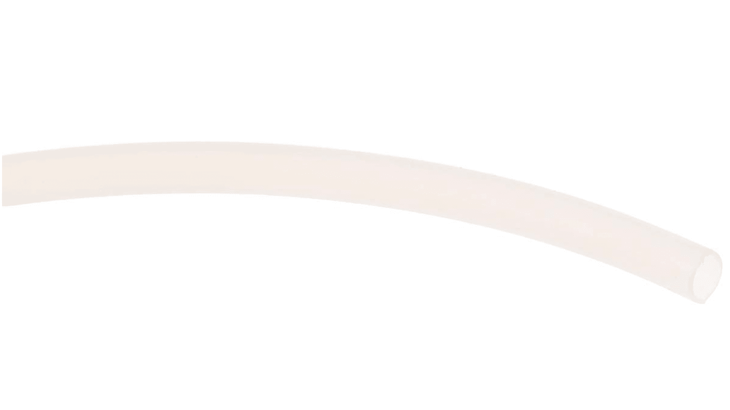 RS PRO PTFE Clear Cable Sleeve, 3.05mm Diameter