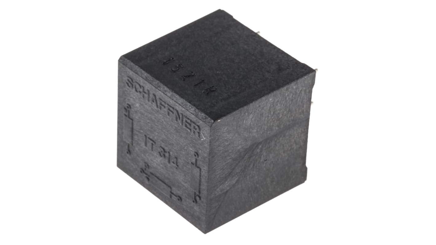 Schaffner Through Hole Pulse Transformer 3:1:1 Turns Ratio, 35mH Prim. Inductance