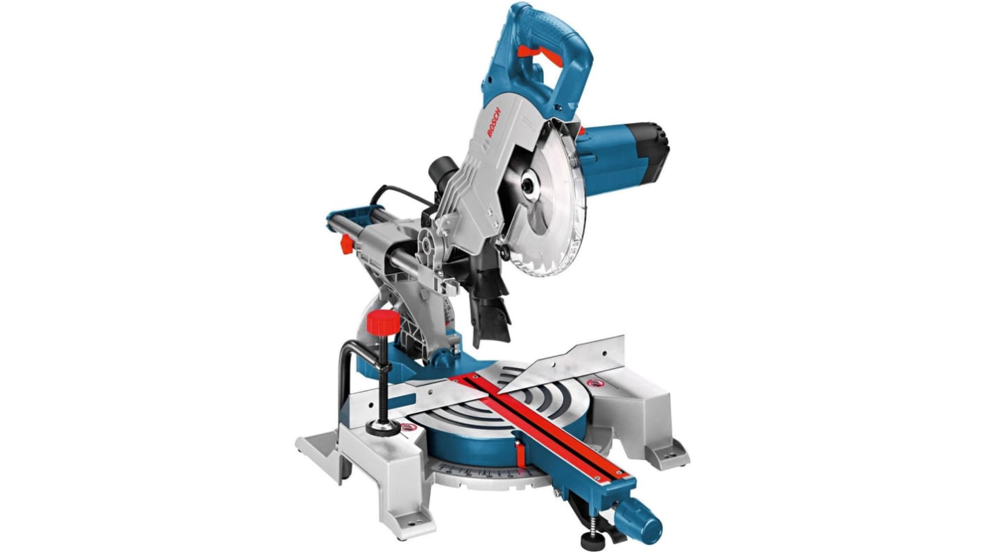 Bosch GCM800SJ Netz Bürstenmotor Kappsäge, Ø 216mm, Schnitttiefe 270 mm / 5500U/min, UK-Netzstecker