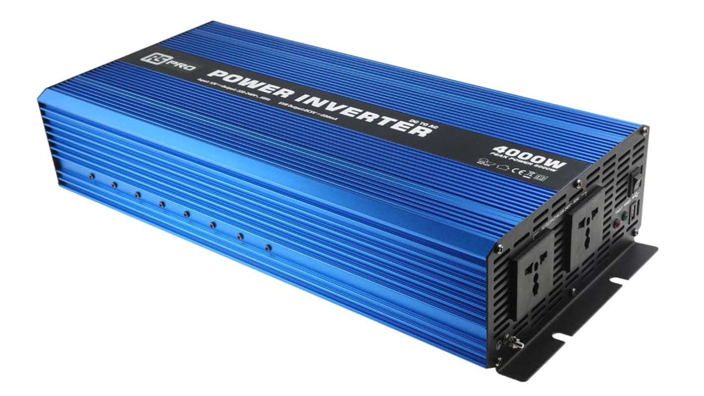 Inverseur de courant, Onde sinusoïdale pure, 12V / 230V - 4000W