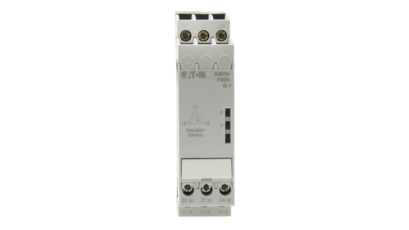 Eaton Phase, Voltage Monitoring Relay, 200 → 500V ac, DIN Rail