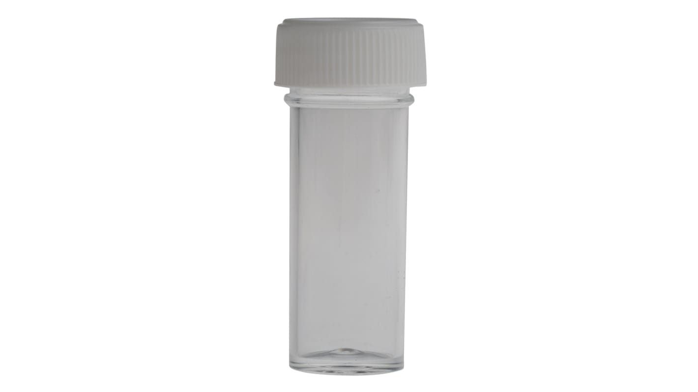 RS PRO 7ml PS Wide Neck Storage Bottle