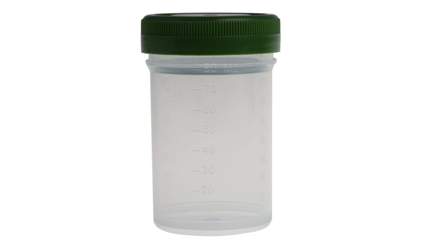 RS PRO 90ml PP Wide Neck Storage Bottle