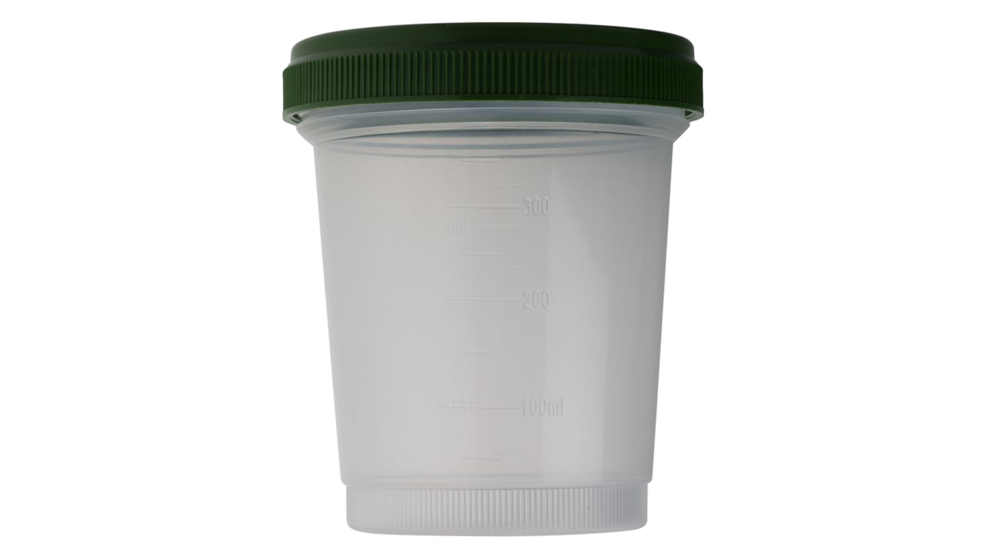 RS PRO 400ml PP Wide Neck Storage Bottle