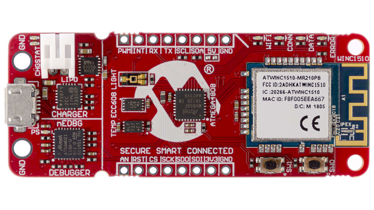 Microchip AVR处理器和微控制器开发套件, AVR内核, AVR-IoT WG
