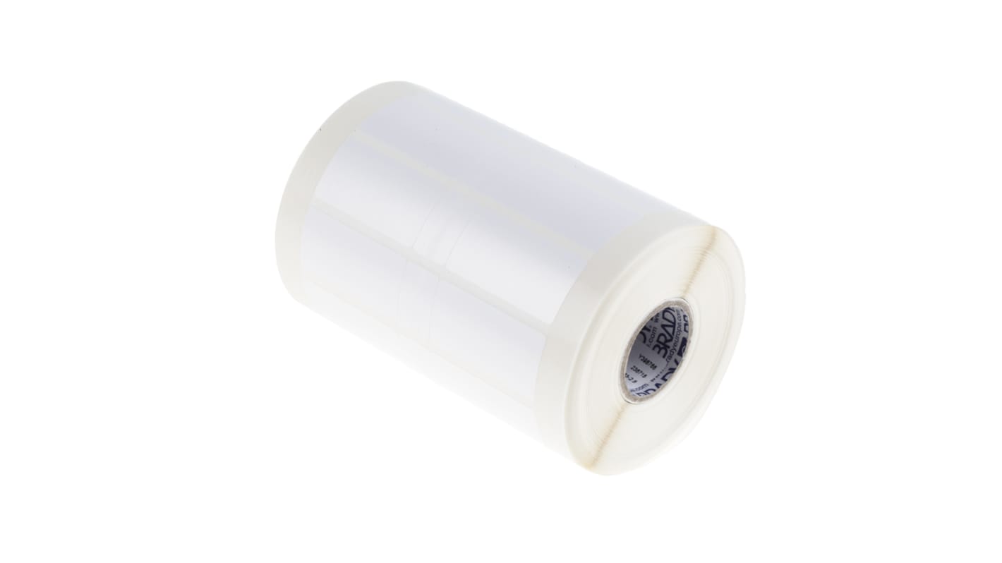 Brady 白色条码纸, 聚酯, 38.10mm x 19.05mm标签, 用于BBP11, BBP12, PR Plus, THT 25 mm Core Printers, B-8423系列