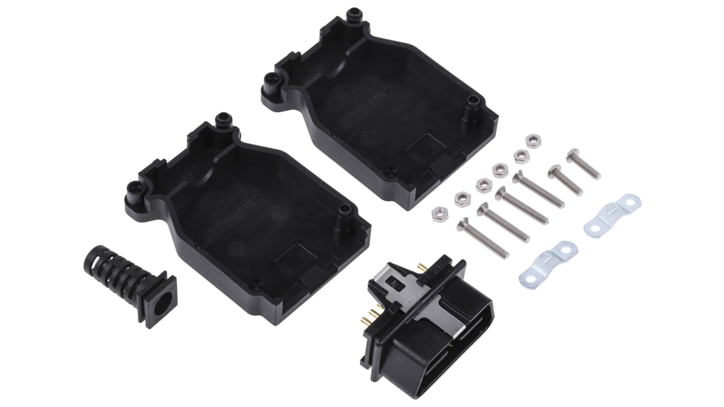 Schutzinger Automotive Connector SET 7461/OBD II/24V/GB/8/SW