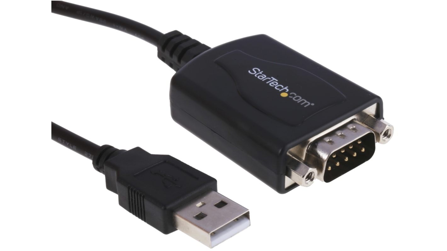 StarTech.com RS232 USB A Male to DB-9 Male Interface Converter