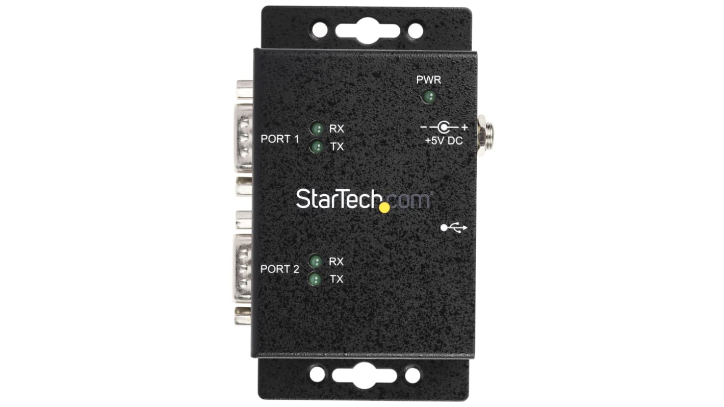 StarTech.com RS232 USB A Female to D-sub, 9 Pin Male Interface Converter