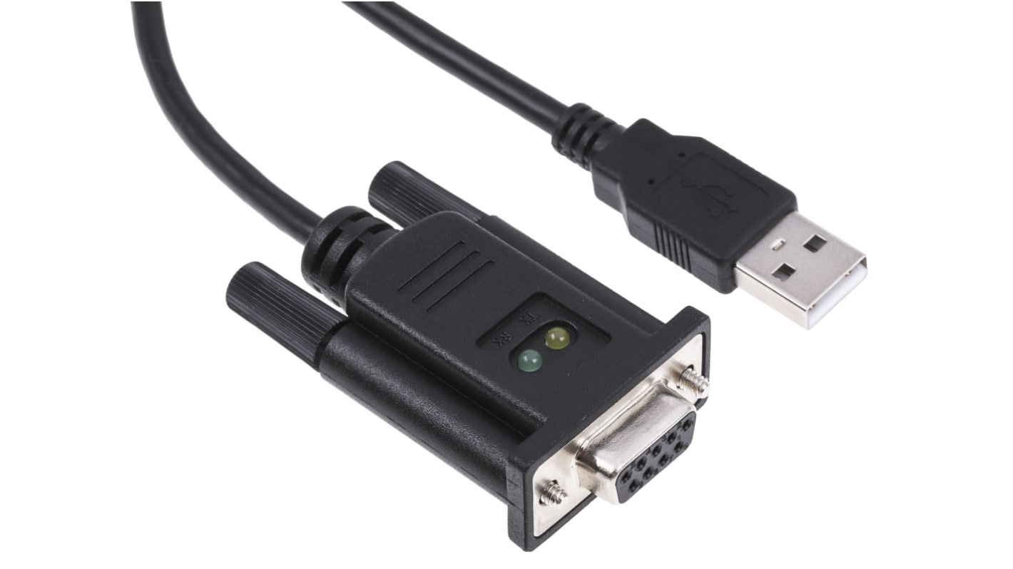 Konwerter interfejsu złącze A USB A złącze B D-sub, 9-pinowe rodzaj A Żeńskie rodzaj B Żeńskie standard USB 2.0