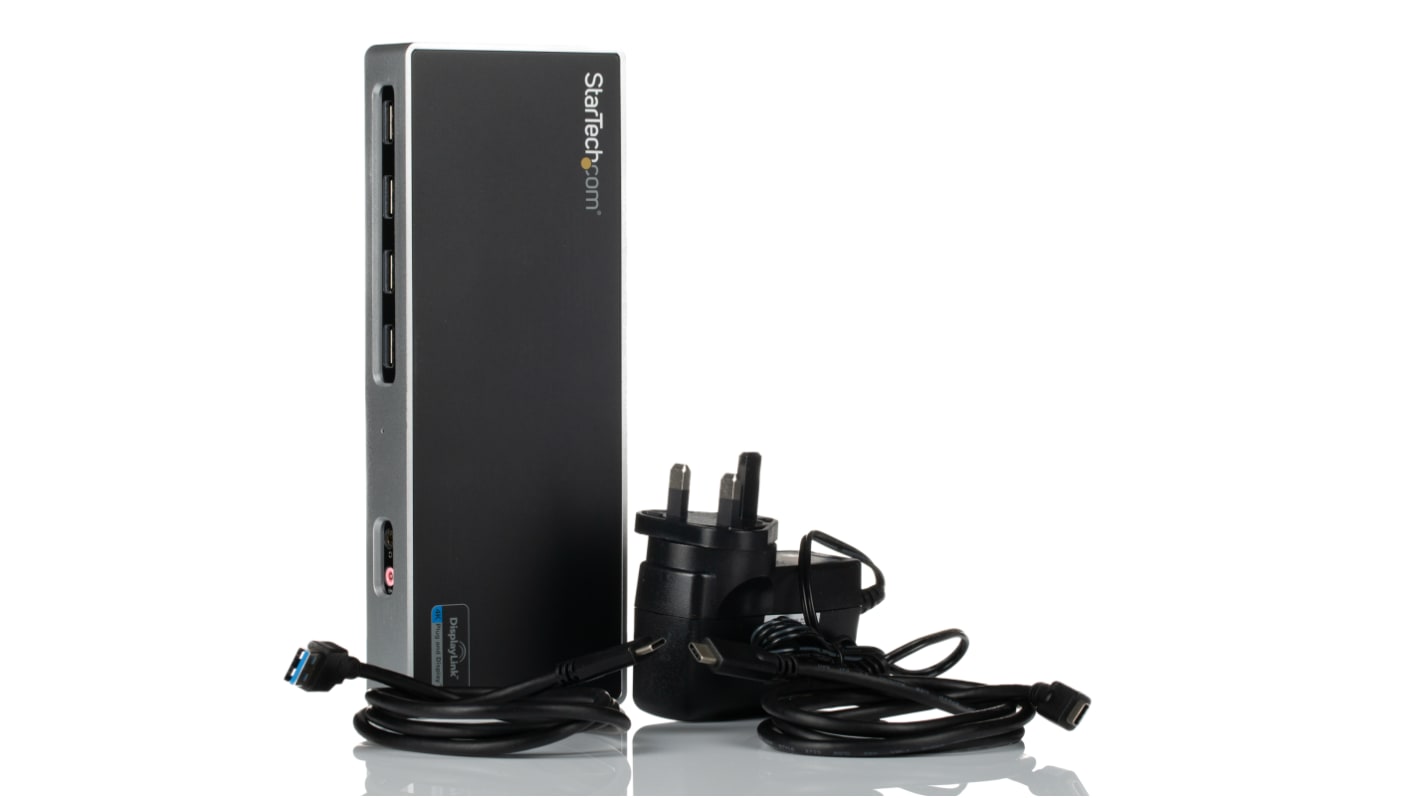Stacja dokująca, magistrala: USB-C, 4096 x 2160, USB: 6, typ: USB C, standard: USB 3.0