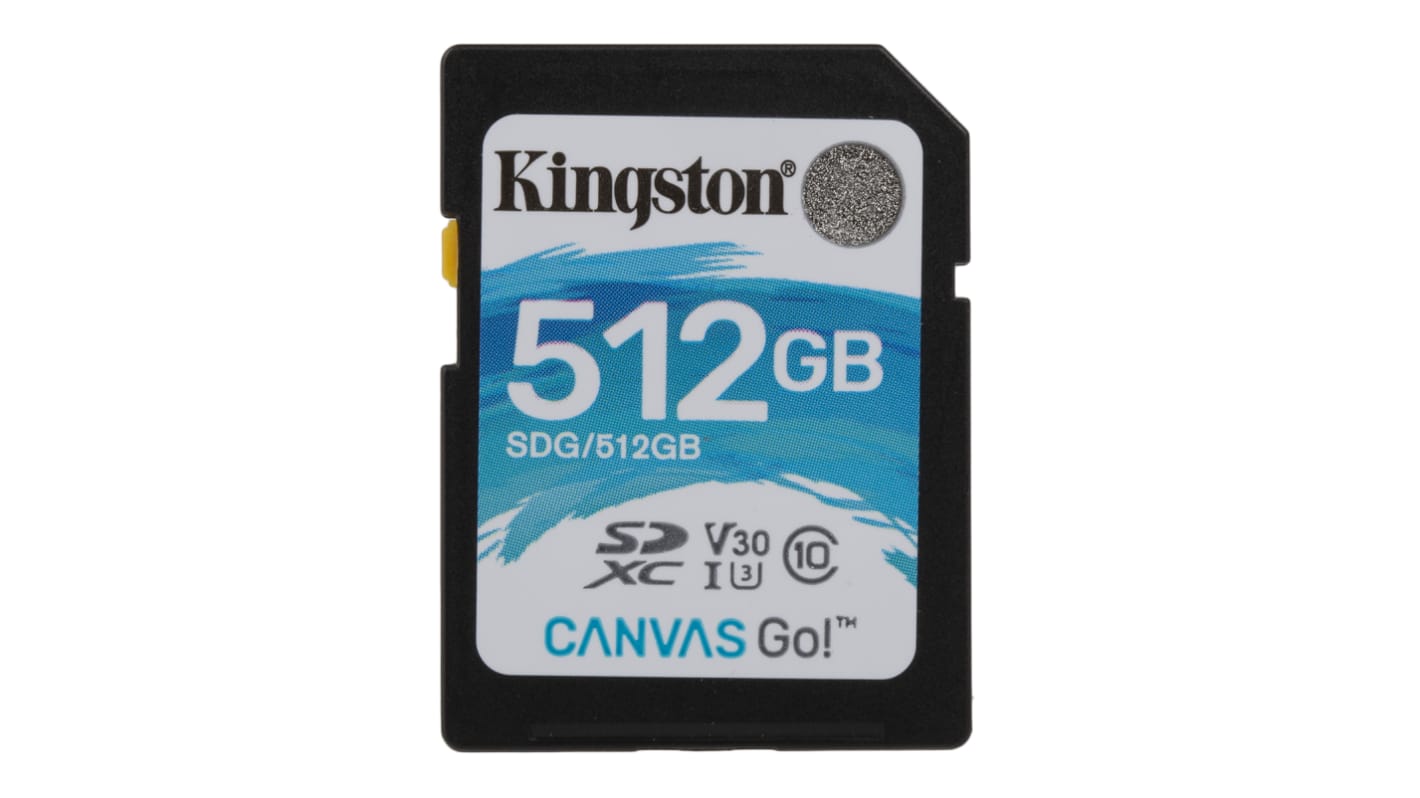 Kingston 512 GB SD Micro SD Card, Class 10, UHS-1 U3