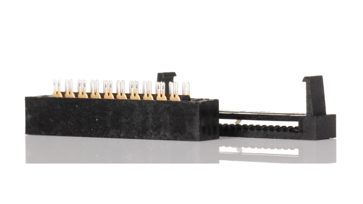 Samtec 30-Way IDC Connector Socket for Cable Mount, 2-Row