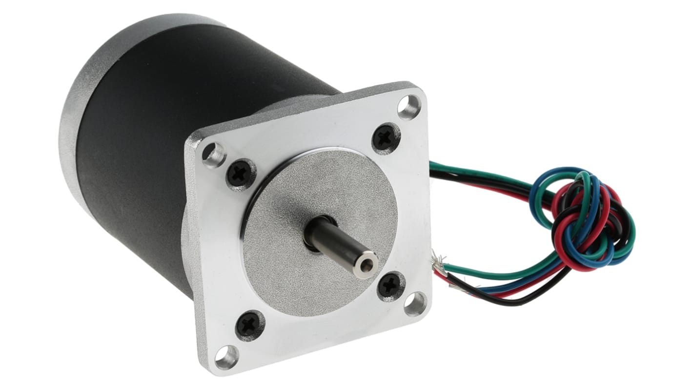 RS PRO 1.8°混合步进电机, 56.4 x 56.4mm, 2.8 V, 3.3 A, Φ6.35mm轴