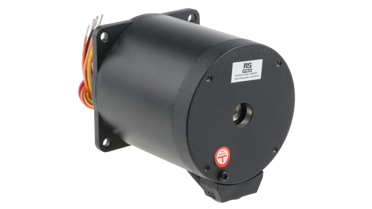 RS PRO Hybrid Stepper Motor, 3.8 (Unipolar) nm, 4.8 (Parallel) nm, 4.8 (Series) nm Torque, 2.54 V, 4.76 V, 6.6 V, 1.8°,