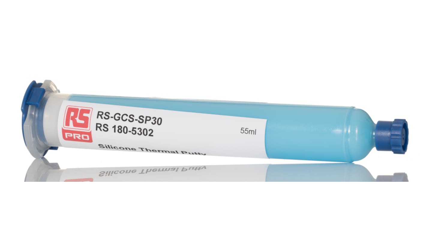 Grasso termico siliconico RS PRO, 3W/m·K, -50 → +200 °C, conf. da 55 ml