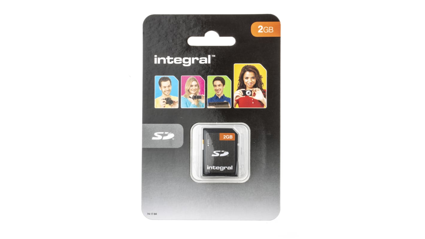 Scheda SD Integral Memory, 2 GB, Scheda SD