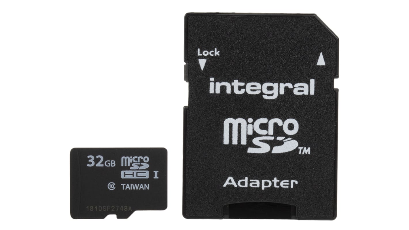 Integral Memory 32 GB MicroSDHC Micro SD Card, Class 10