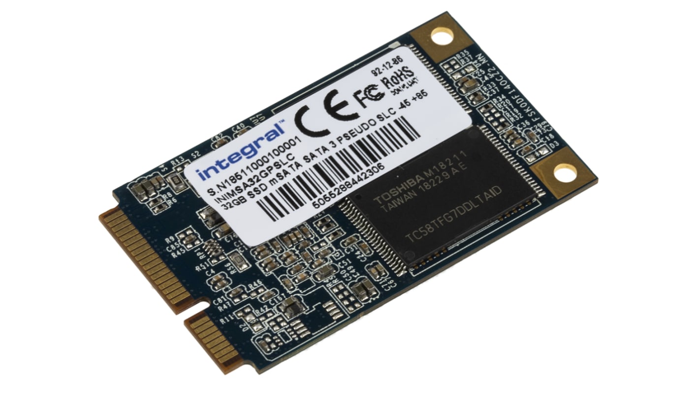 Integral Memory mSATA 32 GB Internal SSD Drive