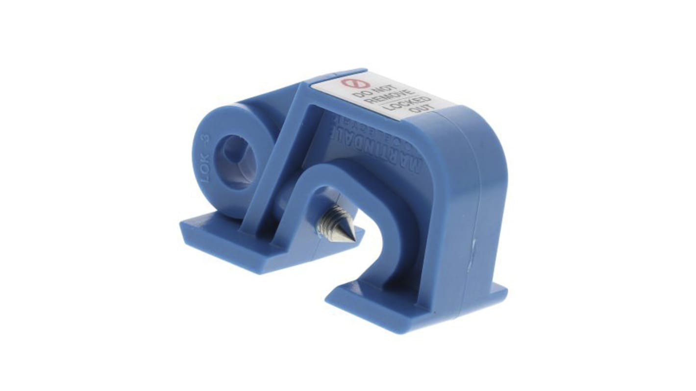 Martindale 3-Lock PP MCB Isolation Lock, 6mm Shackle, 15mm Attachment