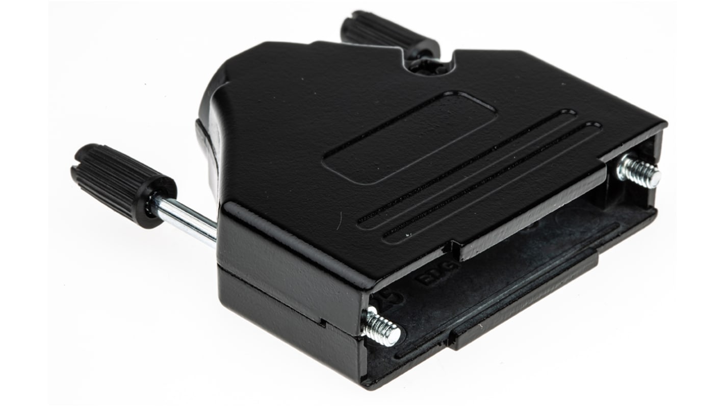 MH Connectors MHDTZK-BK Sub-D Gehäuse Gerade, 25-polig, Schwarz, Größe B, aus Zink