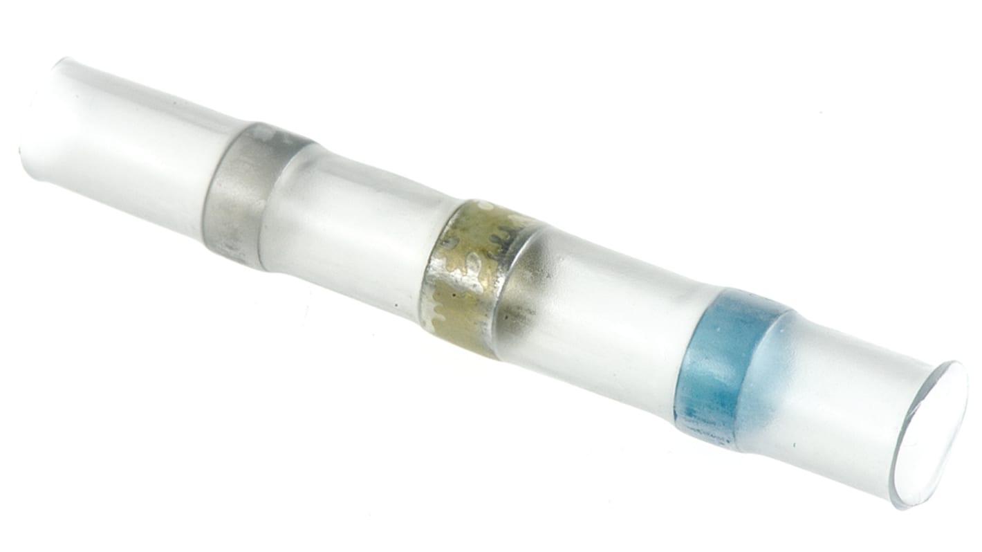 Łącznik lutowany, dł. 42mm, Ø kabla 1.8 → 4.5mm, kolor: Przezroczysty, materiał: Poliolefina, TE Connectivity