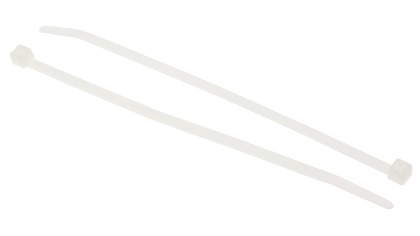 HellermannTyton Cable Tie, 150mm x 3.5 mm, Natural Polyamide 6.6 (PA66), Pk-500