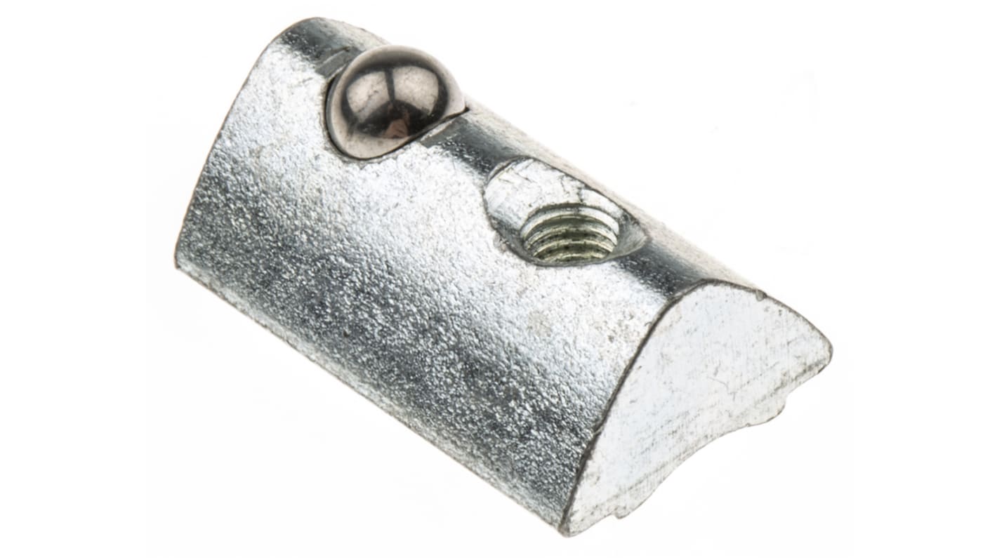 RS PRO M5 T-Slot Nut, Connecting Component, Strut Profile 30 mm, Groove Size 6mm